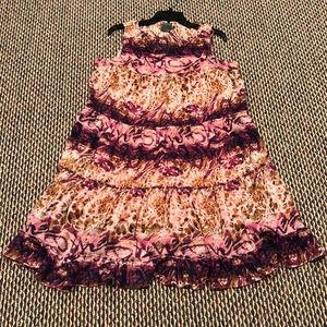 🌺 Gabby Skye Sleeveless Ombré Effect Dress Sz 12